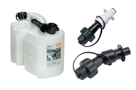 מיכל דלק כפול שקוף