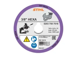 דיסק השחזה לשרשרת HEXA