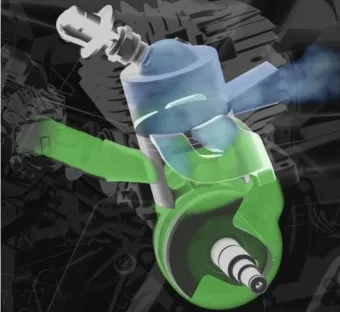 מנוע MIX-2 של STIHL למרסס גב מוטורי