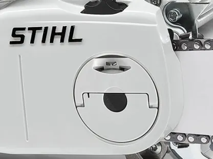 מתיחת שרשרת מהירה B) STIHL) מסור שרשרת מוטורי MS 250