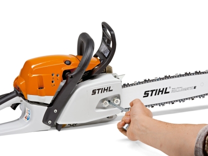 מתיחת שרשרת צדית מסור שרשרת מוטורי MS 250